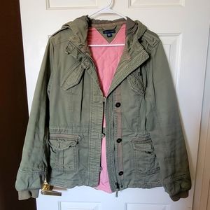 Army green jacket